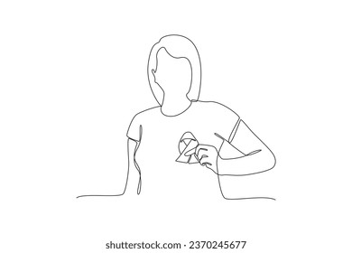 Continuous one line drawing World AIDS Day concept. Aids Awareness icon design for poster, banner, t-shirt. Doodle vector illustration.