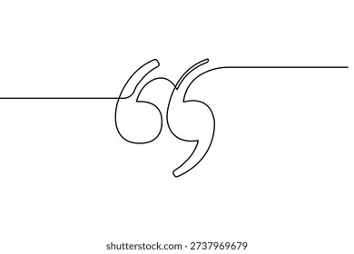 Diseño de Vector de contorno minimalista moderno de una línea continua