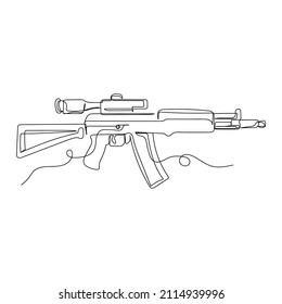 931 Kalashnikov silhouette Images, Stock Photos & Vectors | Shutterstock