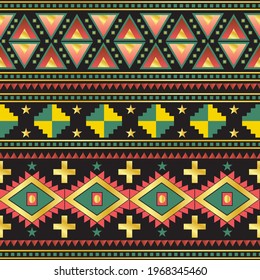 Continuous pattern can be used in various works of art or else.