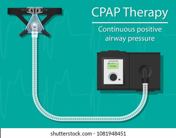 Continuous positive airway pressure (CPAP) therapy treatment obstructive sleep apnea hose mask nosepiece treat