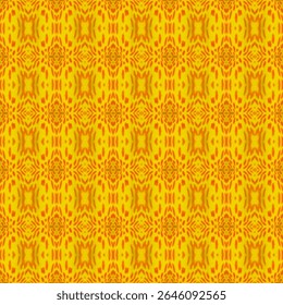 O padrão de linha contínuo e sem emenda cria uma harmonia dimensional. A cor amarela dá uma sensação alegre, brilhante, adequado para projetos que precisam pegar o olho, destacar-se e são elegantes.