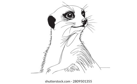 Continuous Simple black line