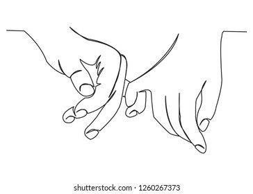 Holding Hands Outline Images Stock Photos Vectors Shutterstock