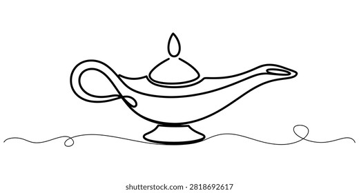 Continuous single line drawing