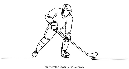 Continuous single line drawing