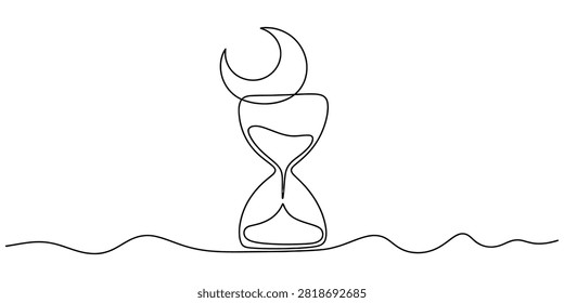 Continuous single line drawing