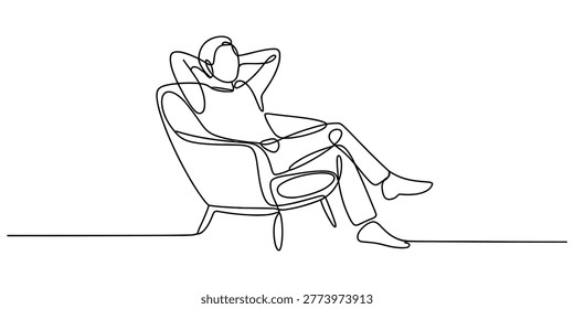 Continuous single line drawing