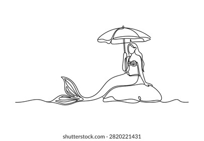 Continuous single line drawing