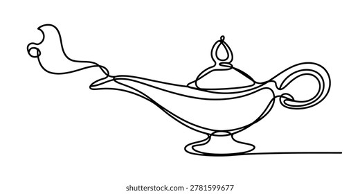 Continuous single line drawing