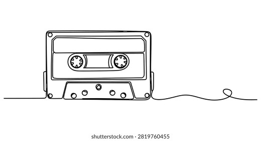 Continuous single line drawing