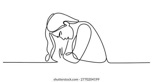 A continuous single line