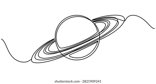 Continuous single line drawing