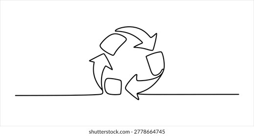 Continuous single line drawing