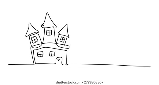 Continuous single line drawing