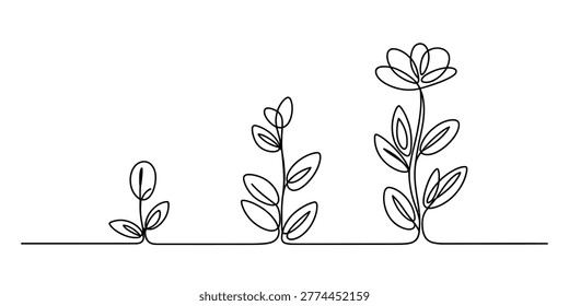Continuous single line drawing