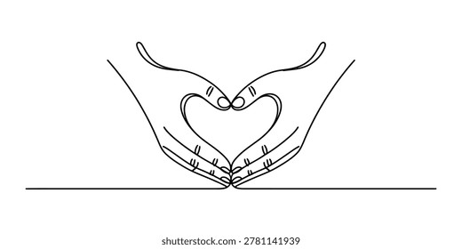 Continuous single line drawing