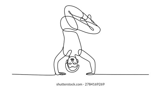 Continuous single line drawing