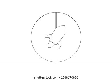 Continuous single one line hand drawing isolated blockchain, cryptocurrency, coin, money, finance, payment, cash, 