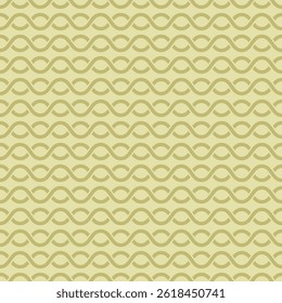 A continuous, symmetrical infinity-inspired pattern with soft golden hues. Great for wallpapers, packaging, textiles, or branding elements seeking an elegant and infinite vibe.