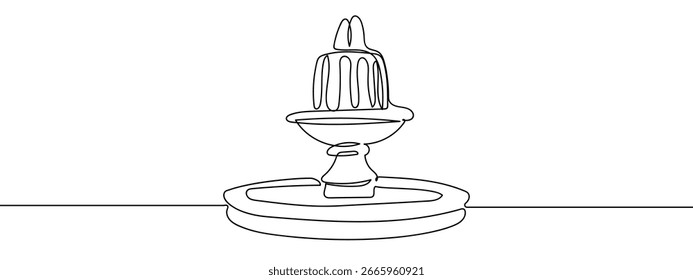 Linhas contínuas de arte vetorial, fonte, fundo transparente