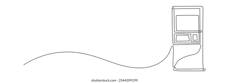 continuous vector line of ATM