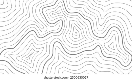 Fondo de contorno. fondo de contorno topográfico. Fondo de contorno de mapa topográfico. fondo ondulado abstracto.	