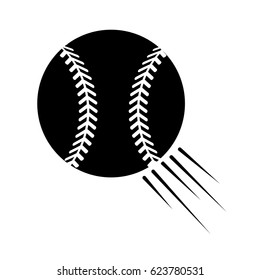 contour ball to play baseballl icon