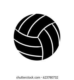 Contour Ball Play Volleyball Icon Stock Vector (Royalty Free) 623780732