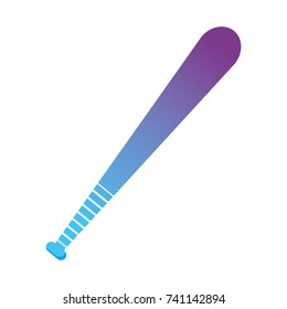 contour baseball bat object to play sport