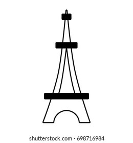 contour beauty eiffel tower architecture construction