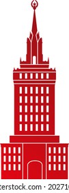 Contour Building Illustration - Vector Contour Acchitecture Series