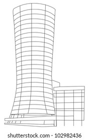 Contour Building - Vector Contour Acchitecture Series