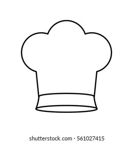 contour of chefs hat small