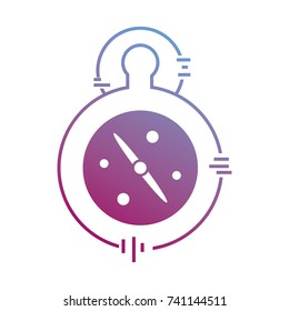 contour chronometer object to know the time precision