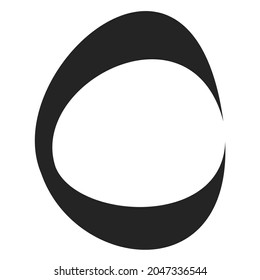 Contorno del círculo, arte de dibujo a mano