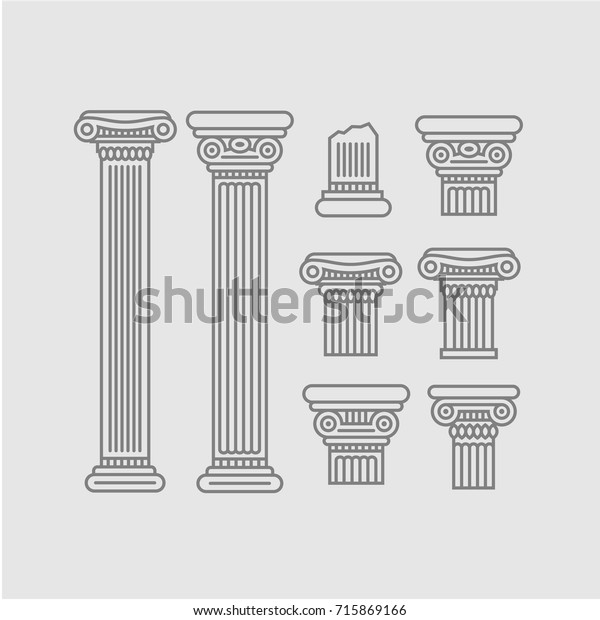 Parts Of A Column >> Contour Columns Parts Columns On Gray Stock Vector Royalty Parts Of A Column >> Contour Columns Parts Columns On Gray Stock Vector Royalty