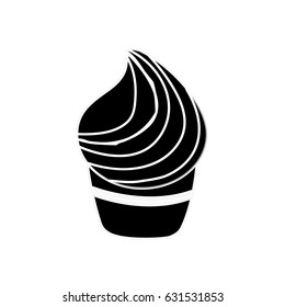 contour delicious cupcake to happy birthday celebration
