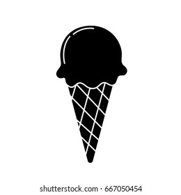 contour delicious ice cream to refresh the day