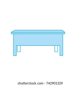 contour desk wood object to study and learn