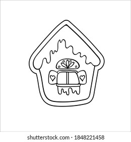 Featured image of post Gingerbread House Sketch - We created the sturdiest gingerbread house in all the land using the tastiest scientific principles we how to build a gingerbread house that won&#039;t fall apart.