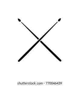 contour drumstick object of wooden to play drum