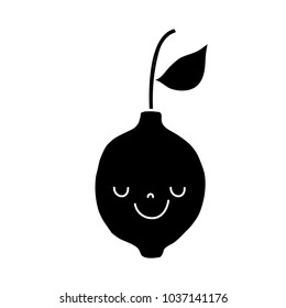 contour happy lemon fruit tender kawaii