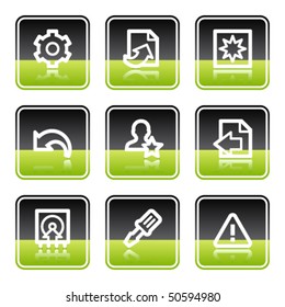 Contour icon with button 7