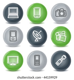 Contour icons, set 16