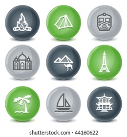 Contour icons, set 22