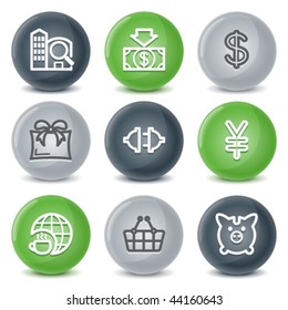 Contour icons, set 24