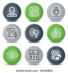 Contour icons, set 31