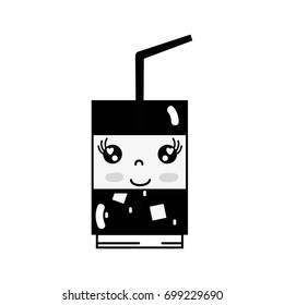 contour kawaii cute happy drink beverage