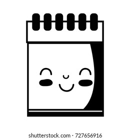 contour kawaii cute happy notebook tool